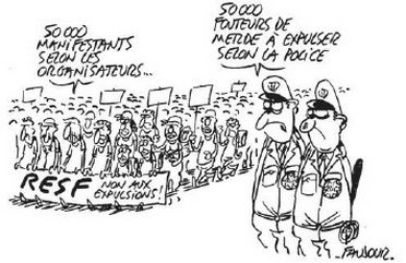 Faujour Manifestants Faujour